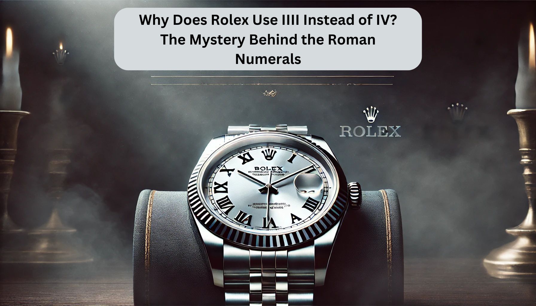 Why Does Rolex Use IIII Instead of IV